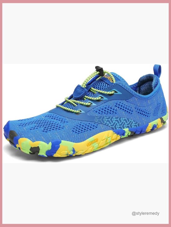 Wide Toe Box Minimalist Sneakers Zero Drop Trail Running Shoe main image 4